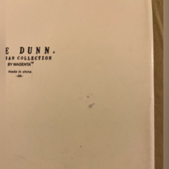 Rae Dunn “Eat Pray Love” Hanging Tile Wall Plaque with Wood Beads - Picture 5 of 5